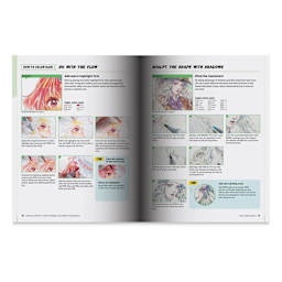 Manga Artists' Copic Marker Coloring Techniques, Open