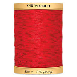 Gutermann Cotton Thread - Red, 876 yd Spool