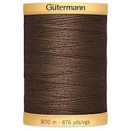 Gutermann Cotton Thread - Bark Brown, 876 yd Spool