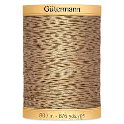 Gutermann Natural Cotton 50 Sewing Thread - Taupe, 876 yd Spool
