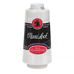 Maxi-Lock Thread - White, 3000 yd Spool