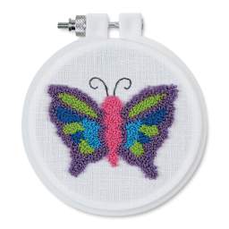 Design Works Thread Punch Needle Kit - Butterfly