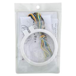 Design Works Thread Punch Needle Kit - Bee, back of the packaging