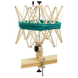 Schacht Ultra Umbrella Swift Yarn Winder - Revolution Counter, front (yarn not included)