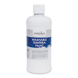 Handy Art Washable Paint - White, 16 oz