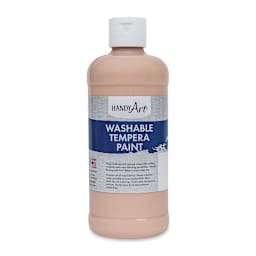 Handy Art Washable Paint - Peach, 16 oz