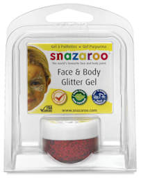 Crimson Glitter Gel