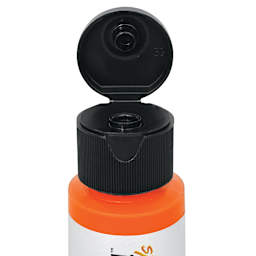 artPOP! Kids Tempera Paint Set - Set of 12 (Orange bottle with cap flipped open)