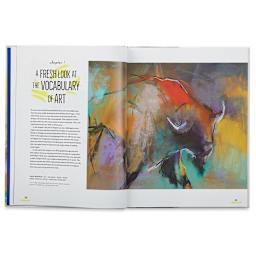 Pastel Innovations - Spread titled "The Vocabulary of Art"