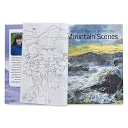 Ready to Paint in 30 Minutes: Mountain Scenes in Watercolour