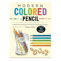 Modern Colored Pencil - Front cover of book
