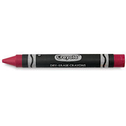 Crayola Washable Dry-Erase Crayons - Bright Colors, single crayon