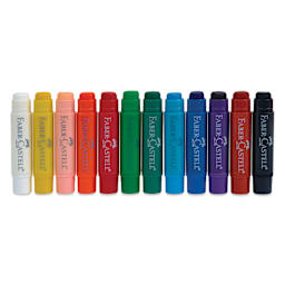 Faber-Castell Gel Sticks -  Set of 260, twelve Assorted Colors shown