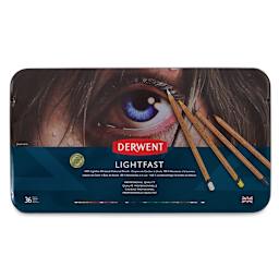 Derwent Lightfast Colored Pencil - Set of 36, Front Cover