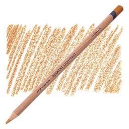 Derwent Lightfast Colored Pencil - Apricot pencil and swatch
