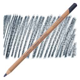 Derwent Lightfast Colored Pencil - Ocean Blue Dark pencil and swatch