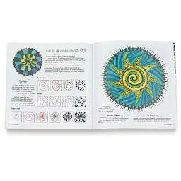 Zen Mandalas - Inside spread showing spirals and circles
