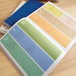 Kikkerland Inkerie Undated Weekly Planner