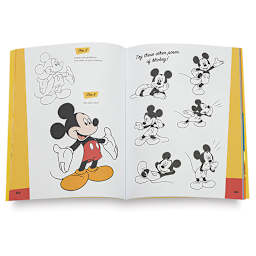 Learn to Draw Disney: Mickey Mouse and His Friends - Spread showing various Mickey poses