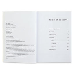 Anatomy for Artists - Spread of Table of Contents
