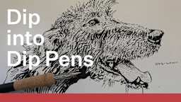 Sketchbook Skool's Dip Into Dip Pens with Danny Gregory