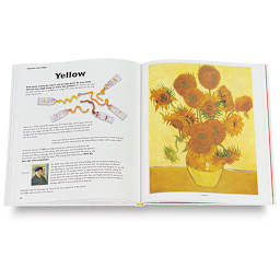 The Art Book For Children - Inside spread describing yellow