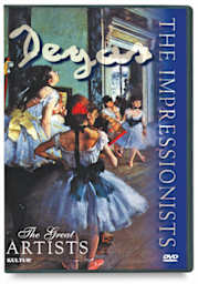 Impressionists DVDs - Front view of Degas DVD
