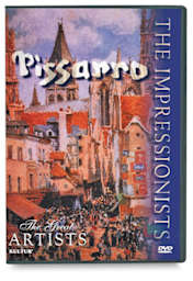 Impressionists DVDs - Front view of Pissarro DVD