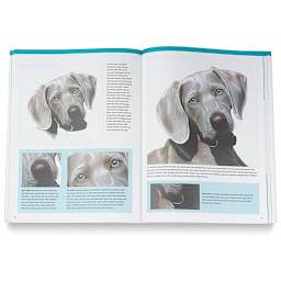 The Art of Colored Pencil Drawing - Inside spread on drawing dogs
