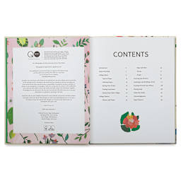Cut Paper Pictures - Inside spread of Table of Contents
