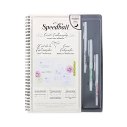 Lettershop Calligraphy Kit 18 Pieces, Barrels, Nibs & Cartridges - Peggable