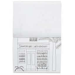 Paris Coloring Book