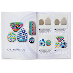 The Art of Stone Painting - Stones painted with Geometric designs
