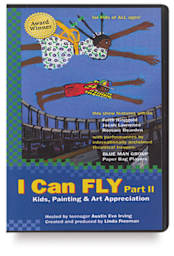 I Can Fly II: Kids, Painting & Art Appreciation, DVD