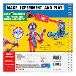Klutz LEGO Gadgets - Back of package showing some finished projects