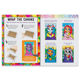 Klutz Tiny Art Studio, Canvas Page