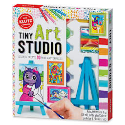 Klutz Tiny Art Studio, Side of Box