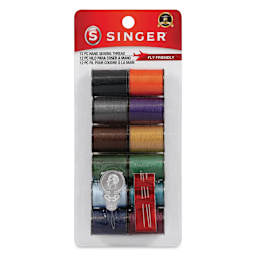 Singer Hand Sewing Thread Kit - Set of 12