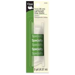 Dritz Lightweight Clear Elastic front of packaging