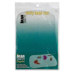 Beadsmith Sticky Bead Mat - Front of package of Clear Mat
