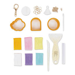 STMT DIY Clay Jewelry Studio Kit (Contents displayed outside box)