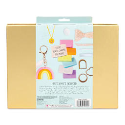 STMT DIY Clay Jewelry Studio Kit (Back of packaging)