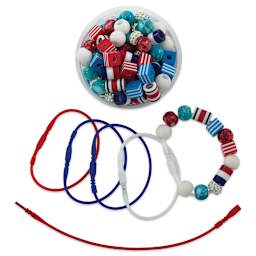 Pepperell Silkies Bead Set - Components of Free Spirit Tin