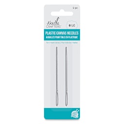 Needle Crafters Plastic Canvas Needles - Number 16, Package of 2