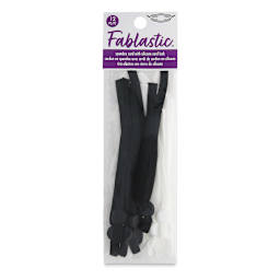 Spandex Cord With Lock, Assorted, 10 mm Bead, Package of 12