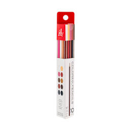 Hello, Artist! Colored Pencils Set of 10, Portrait Colors