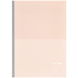KOKUYO A5 Notebook, 70 Sheets, Bright Sand, 5.83" x 8.27", Ruled