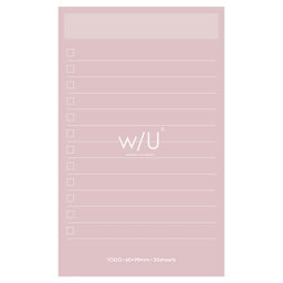 Nakabayashi To Do Sticky Notes, Pink