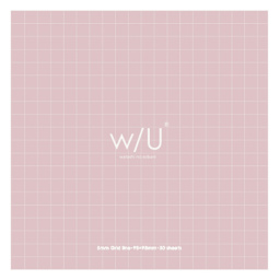Nakabayashi Square Sticky Notes, Pink