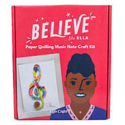 Kids Crafts Believe Like Ella Paper Quilling Musical Note Kit
